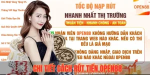 Chi tiết cách rút tiền OPEN88